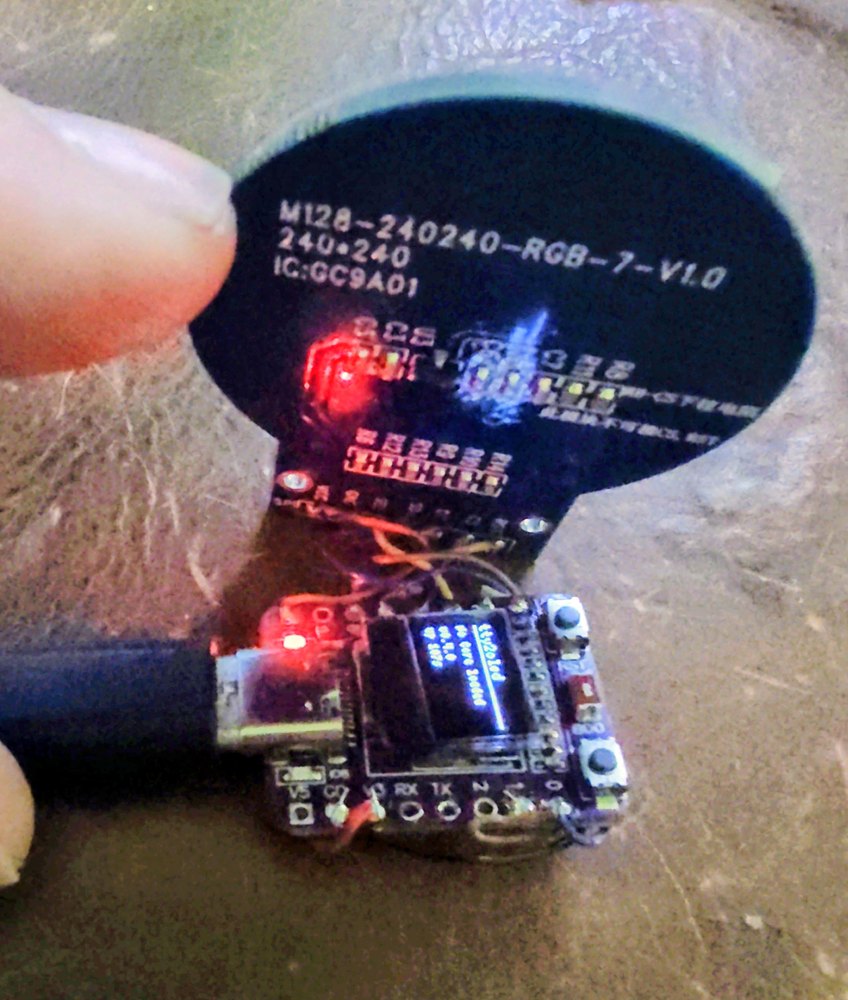 Super Mini with its onboard OLED